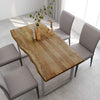 Matbord 160x80x76 cm massivt akaciaträ