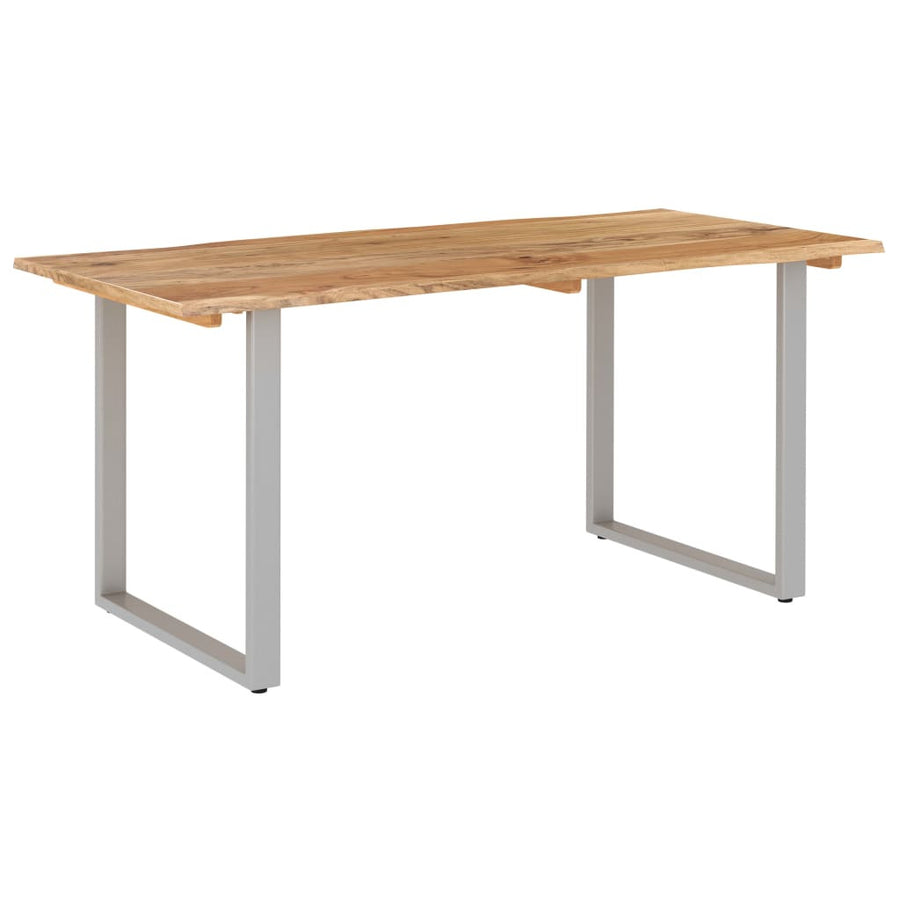 Matbord 160x80x76 cm massivt akaciaträ