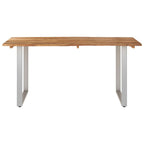 Matbord 160x80x76 cm massivt akaciaträ