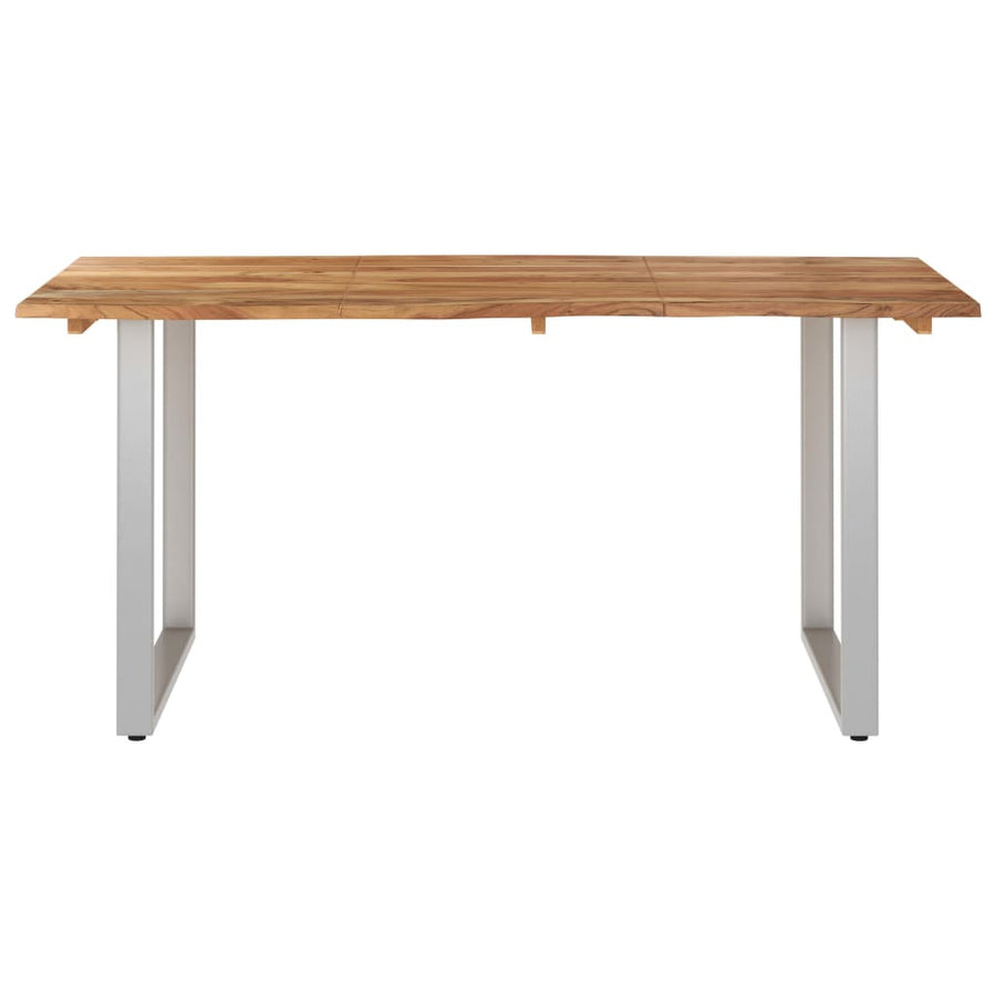 Matbord 160x80x76 cm massivt akaciaträ