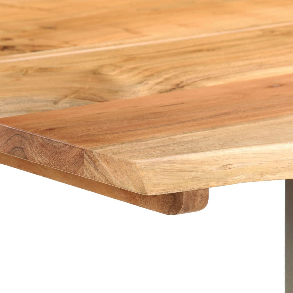 Matbord 160x80x76 cm massivt akaciaträ
