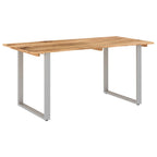Matbord 160x80x76 cm massivt akaciaträ