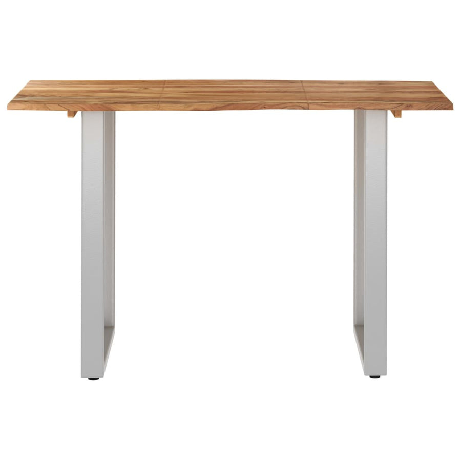 Matbord 118x58x76 cm massivt akaciaträ