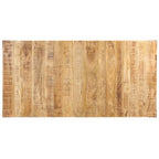 Matbord 180x90x76 cm massivt grovt mangoträ