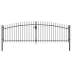 Aitaportti keihäskärjillä 400 cm, 4 eri korkeutta