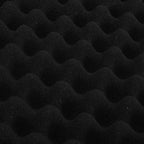 Asekotelo musta 134x35x12 cm alumiini