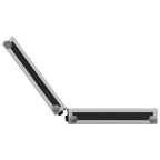 Asekotelo 47x26cm alumiini ABS musta