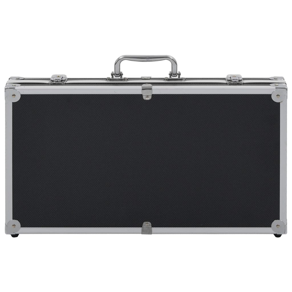 Asekotelo 47x26cm alumiini ABS musta