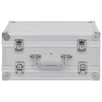 Asekotelo 31x26cm alumiini ABS hopea