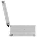 Asekotelo 31x26cm alumiini ABS hopea