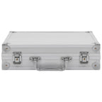 Asekotelo 26x31cm alumiini ABS hopea