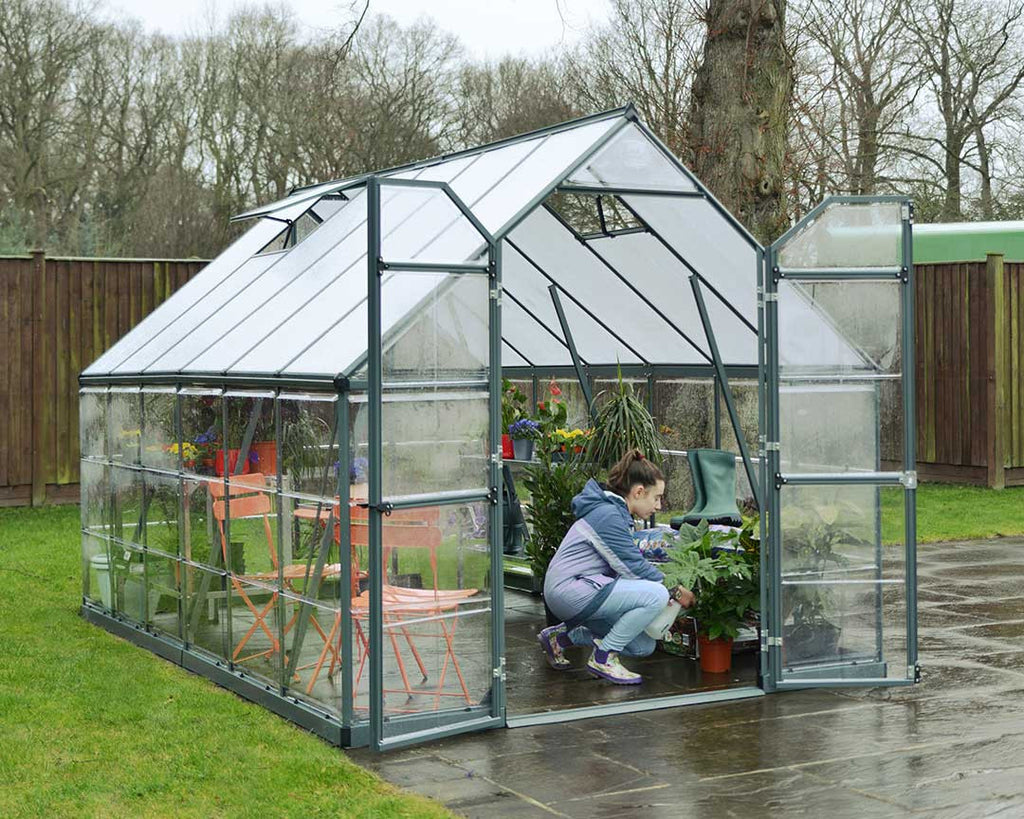 Palram – Canopia | Balance kasvihuone 8,9 m2 + sokkeli