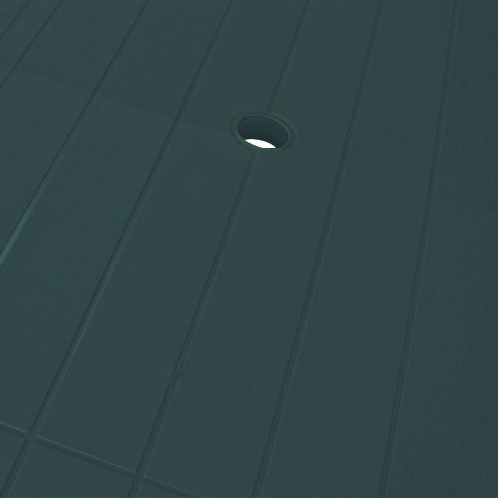 5-osainen Ulkoruokaryhmä muovi vihreä