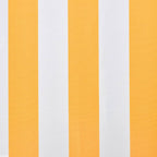 Markiisikangas oranssi ja valkoinen 350x250 cm