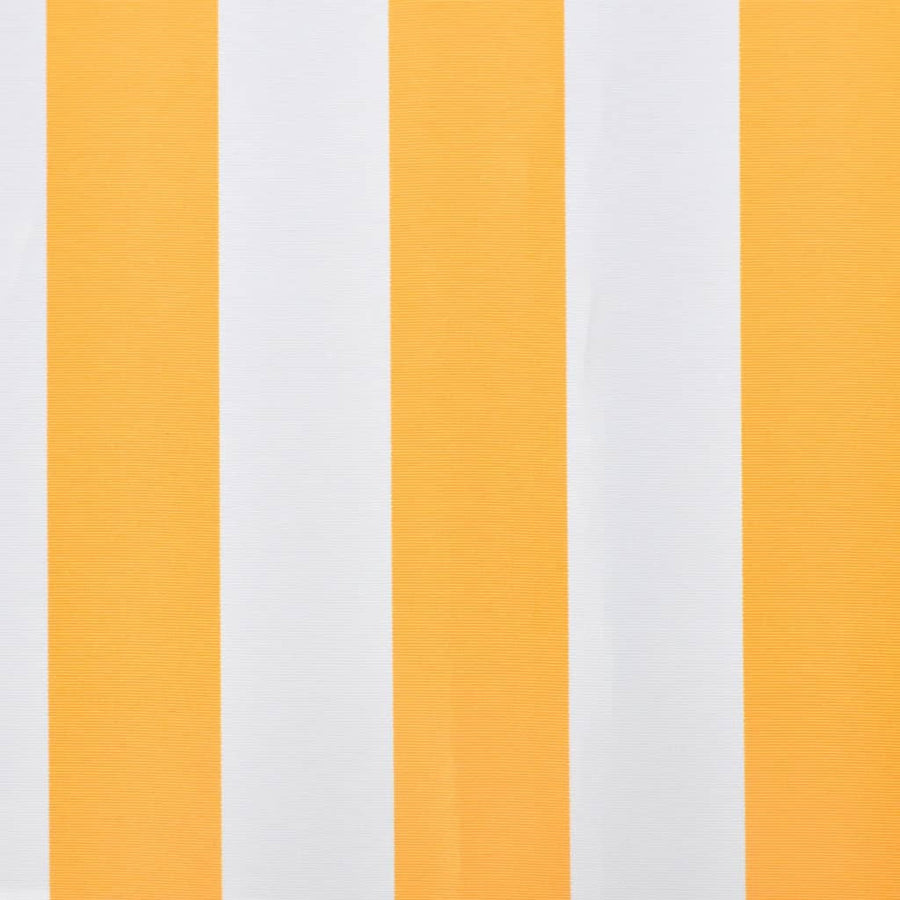 Markistyg orange och vitt 350x250 cm