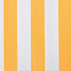 Markiisikangas oranssi ja valkoinen 500x300 cm