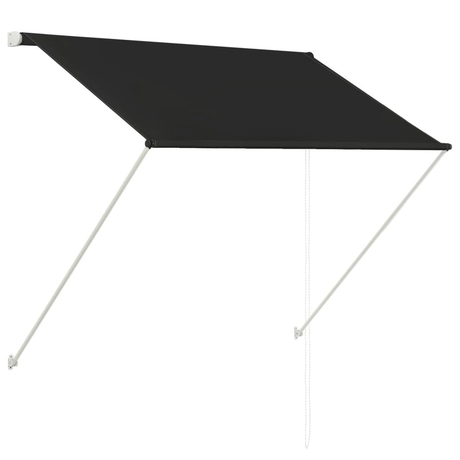 Utdragbar markis 150x150 cm antracit