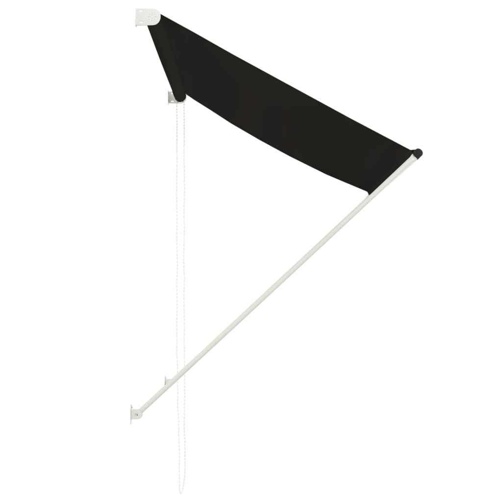 Sisäänkelattava markiisi 150x150 cm antrasiitti