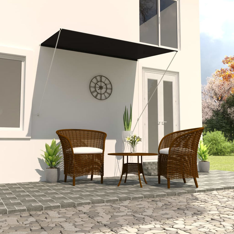 Utdragbar markis 200x150 cm antracit
