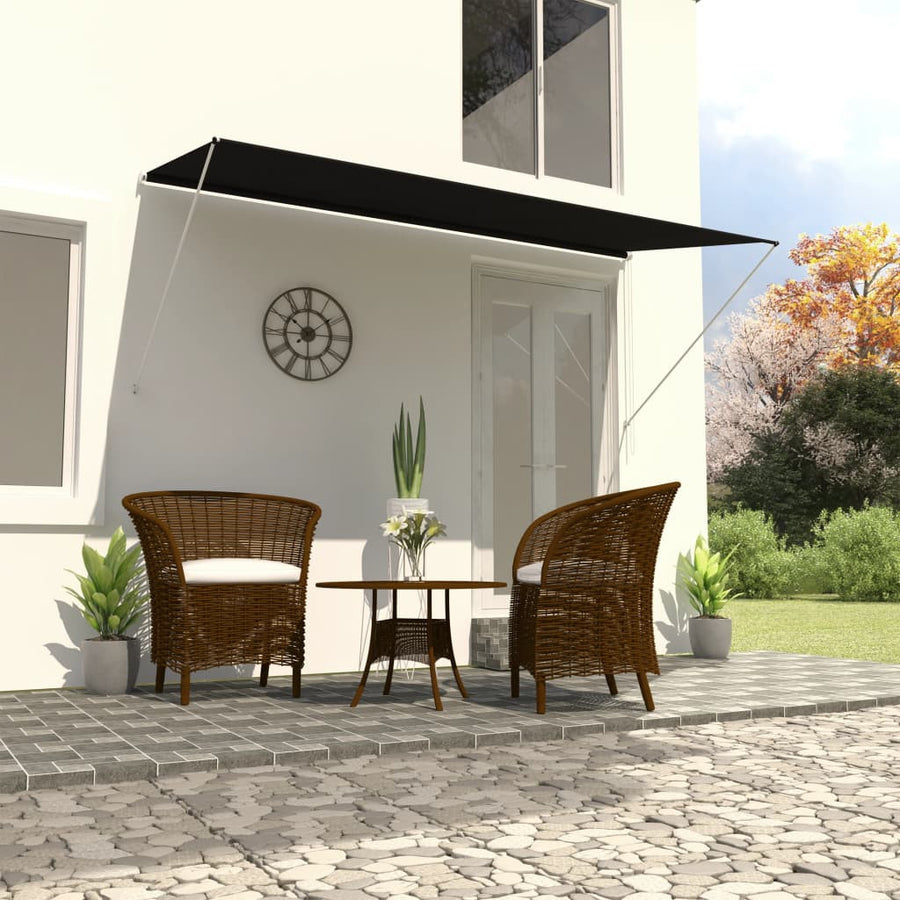 Utdragbar markis 300x150 cm antracit