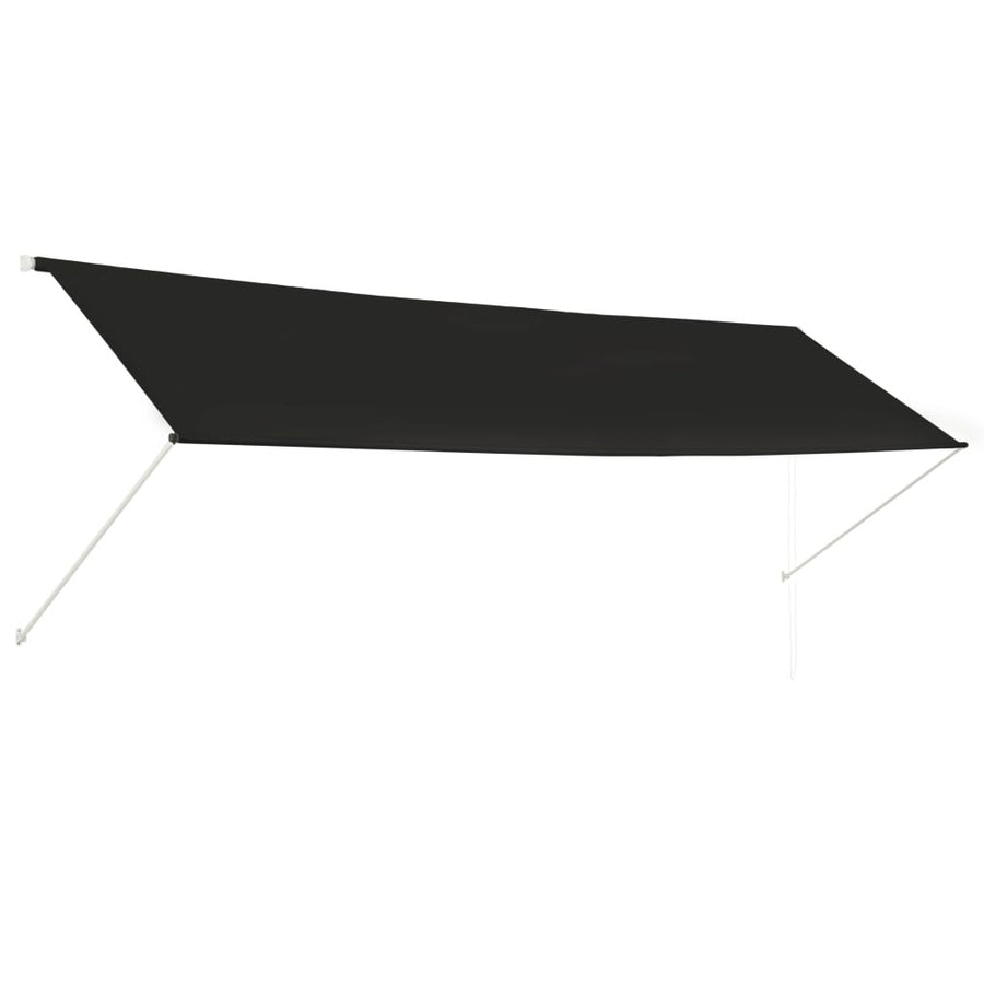 Utdragbar markis 400x150 cm antracit