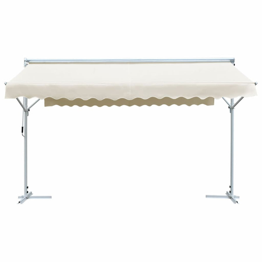 Fristående markis 4x3 m, beige