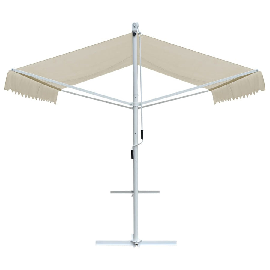 Fristående markis 4x3 m, beige