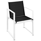 9-osainen Ulkoruokailuryhmä alumiini musta