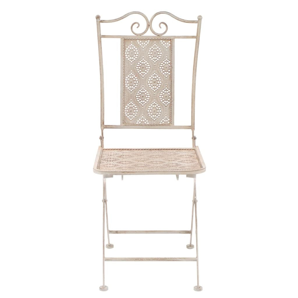 3-osainen Bistrosarja Teräs Valkoinen