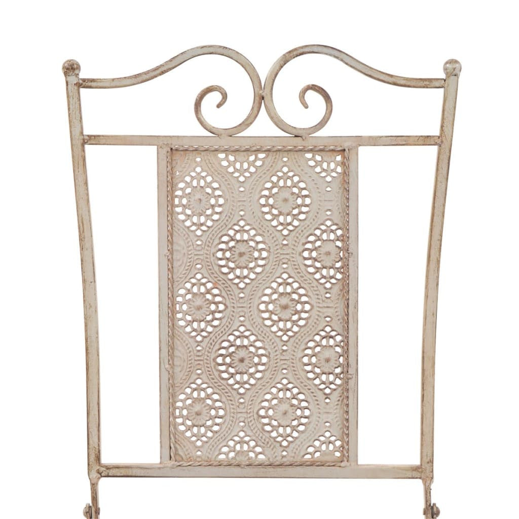 3-osainen Bistrosarja Teräs Valkoinen