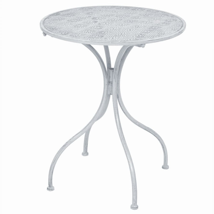 3-delat bistroset, stålgråvitt