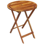 3-osainen Kokoontaitettava bistroryhmä akaasiapuu