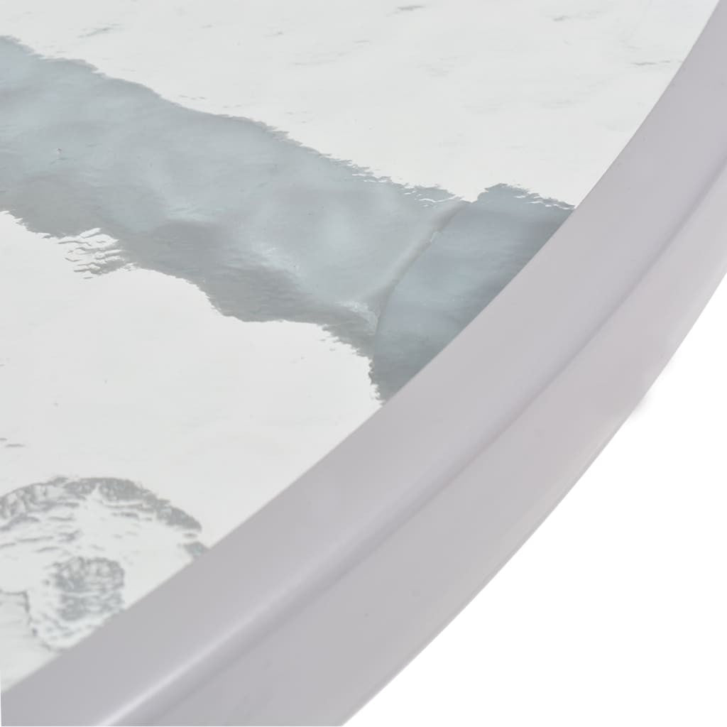 6-osainen Ulkoruokailuryhmä teräs ja textilene harmaa