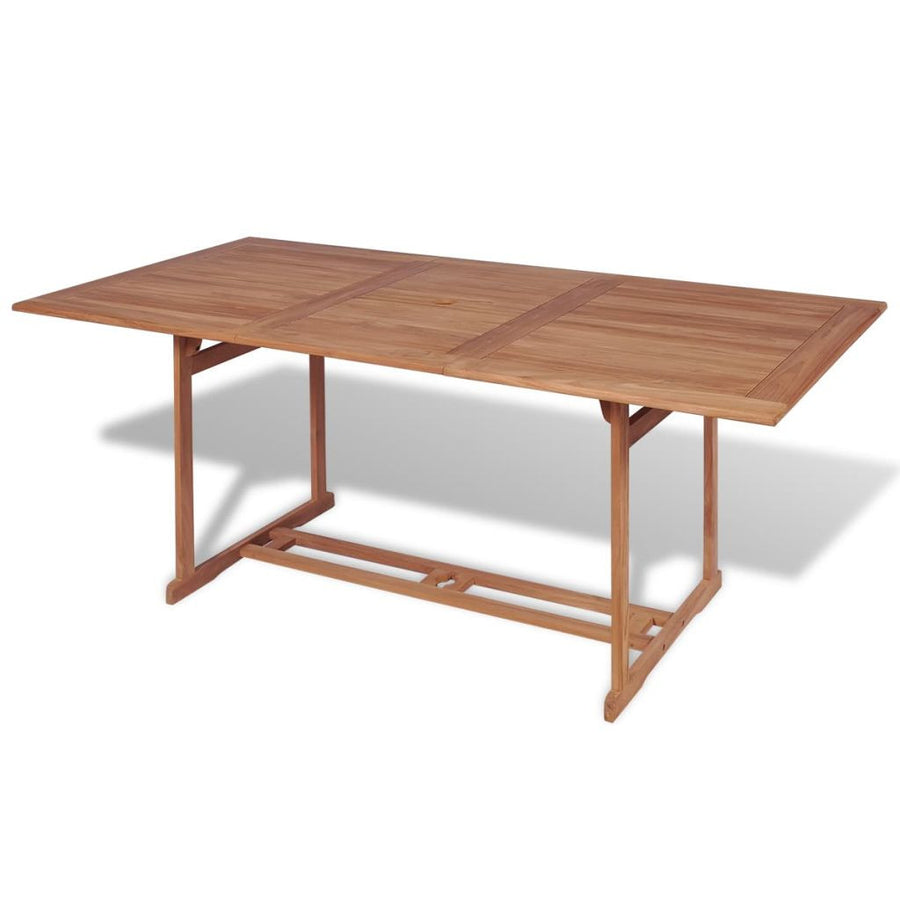 Trädgårdsbord 180x90x75 cm teak