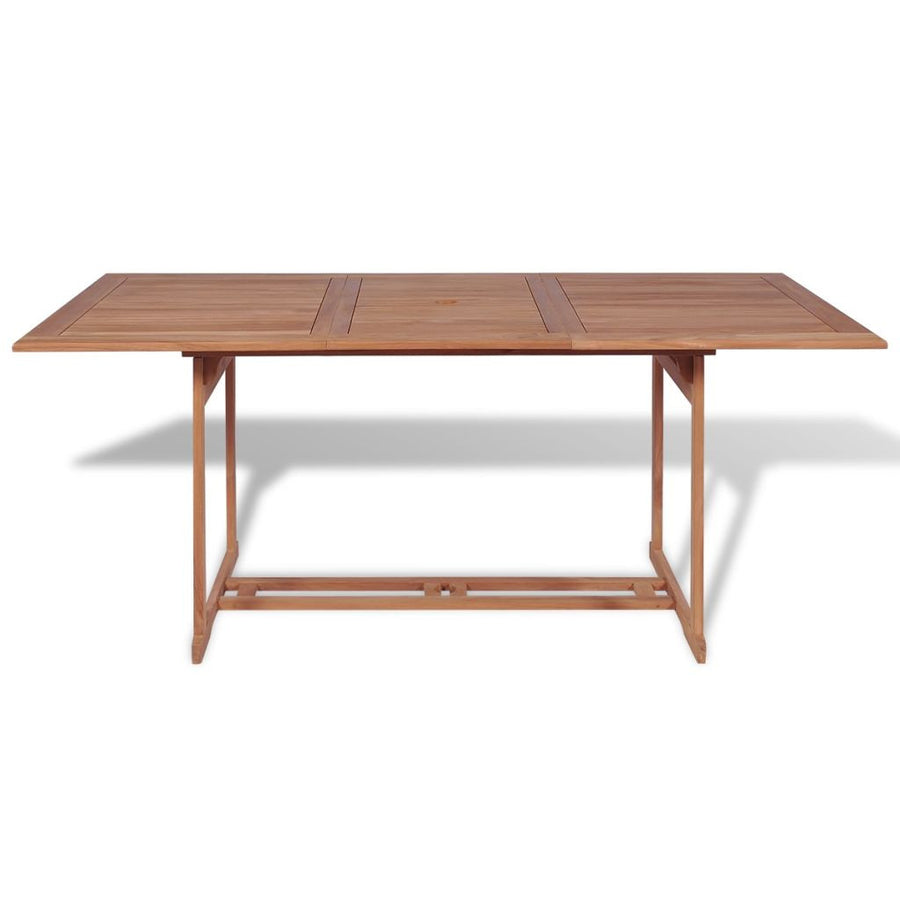 Trädgårdsbord 180x90x75 cm teak