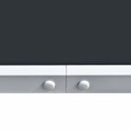 Puutarhapöytä 150x90x74 cm musta teräs