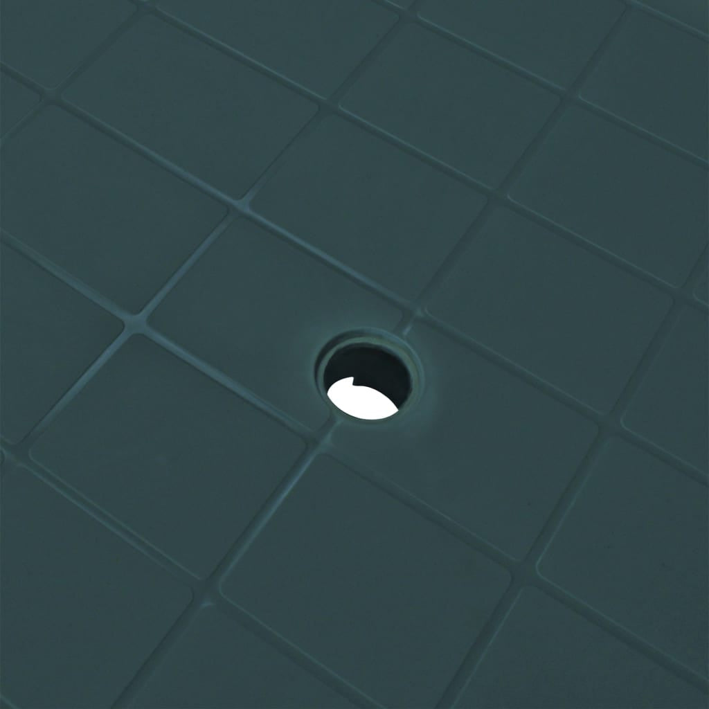 Puutarhapöytä vihreä 101x68x72 cm muovi