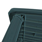 Puutarhapöytä vihreä 101x68x72 cm muovi