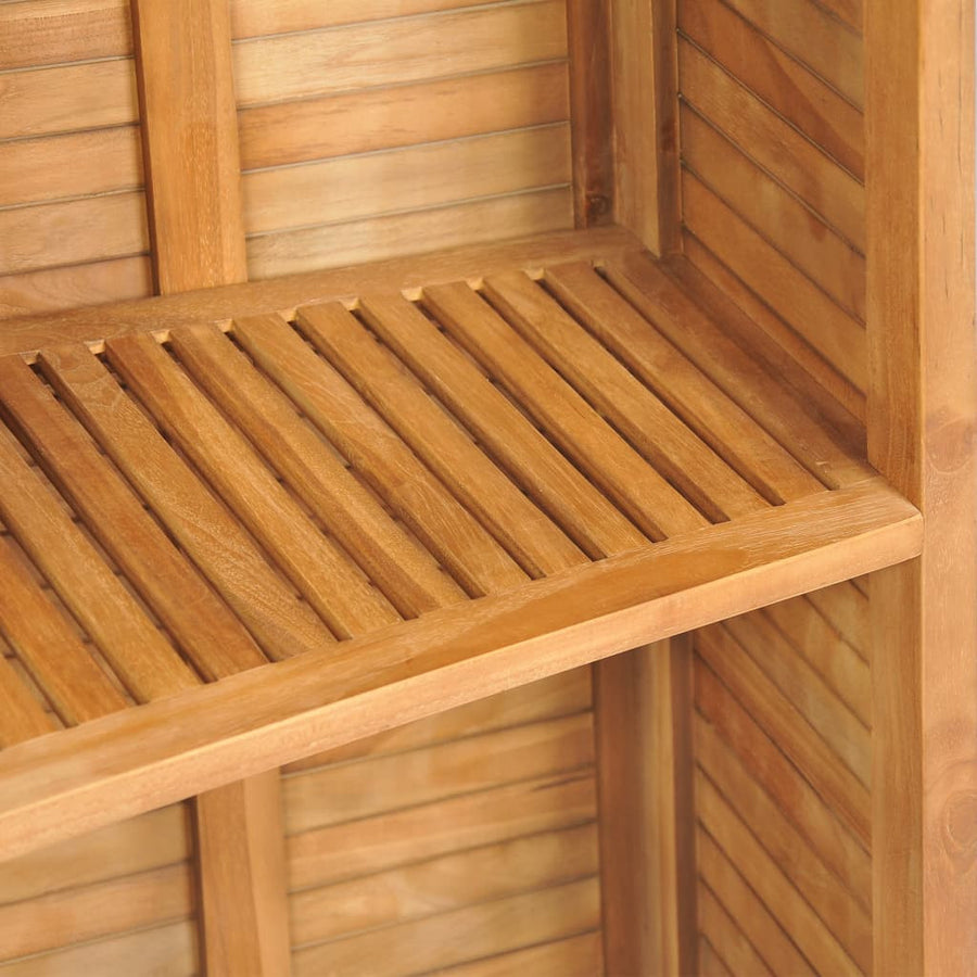 Hopfällbart barbord 155x53x105 cm teak