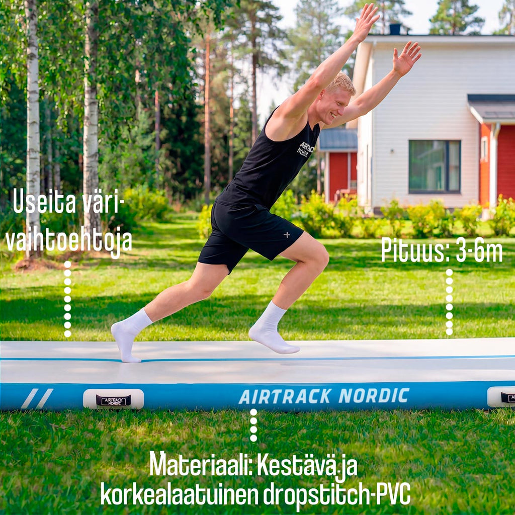 AirTrack Nordic Standard ilmavolttirata - Violetti - 4 m