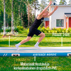 AirTrack Nordic Standard ilmavolttirata - Violetti - 4 m