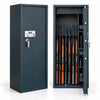 Vapenskåp för 7+3 vapen 159 x 60 x 50 cm – digitalt lås, EN 14450