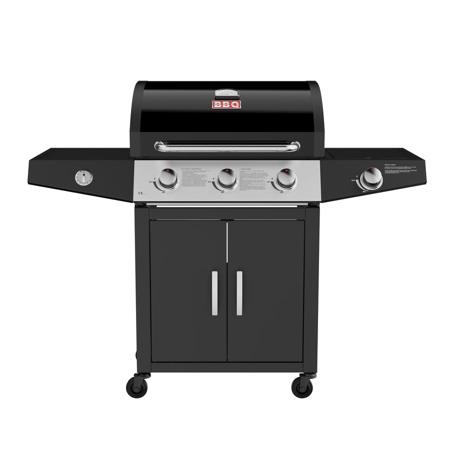 BBQ Gas Grill 3+1 brännare