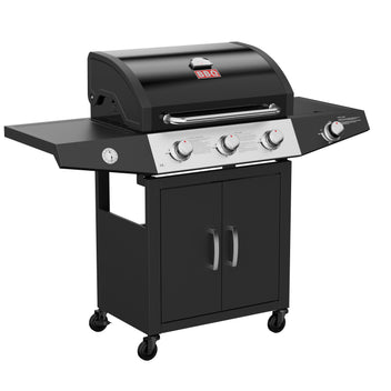 BBQ Gas Grill 3+1 brännare