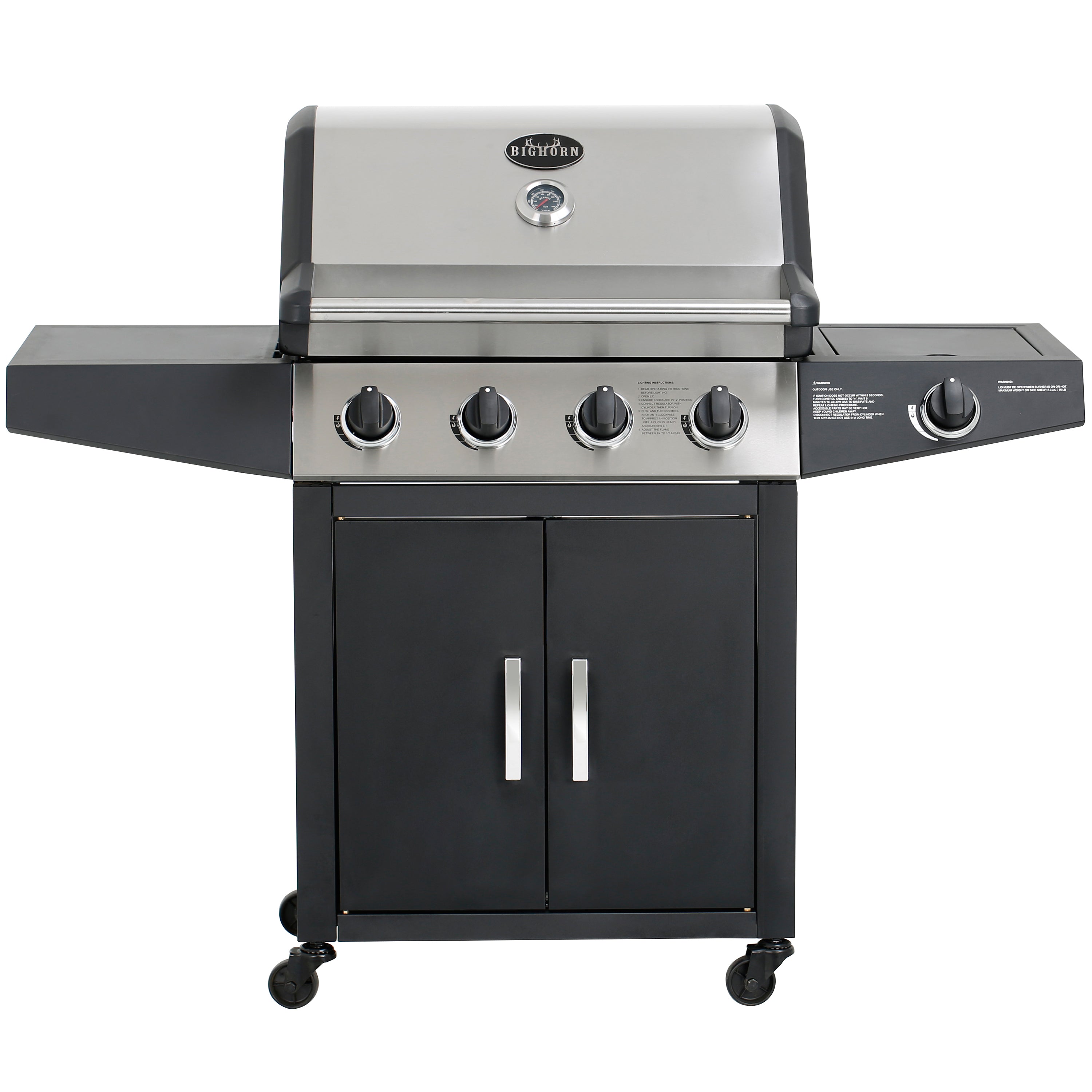 Bighorn Kaasugrilli 4 + 1 Poltinta