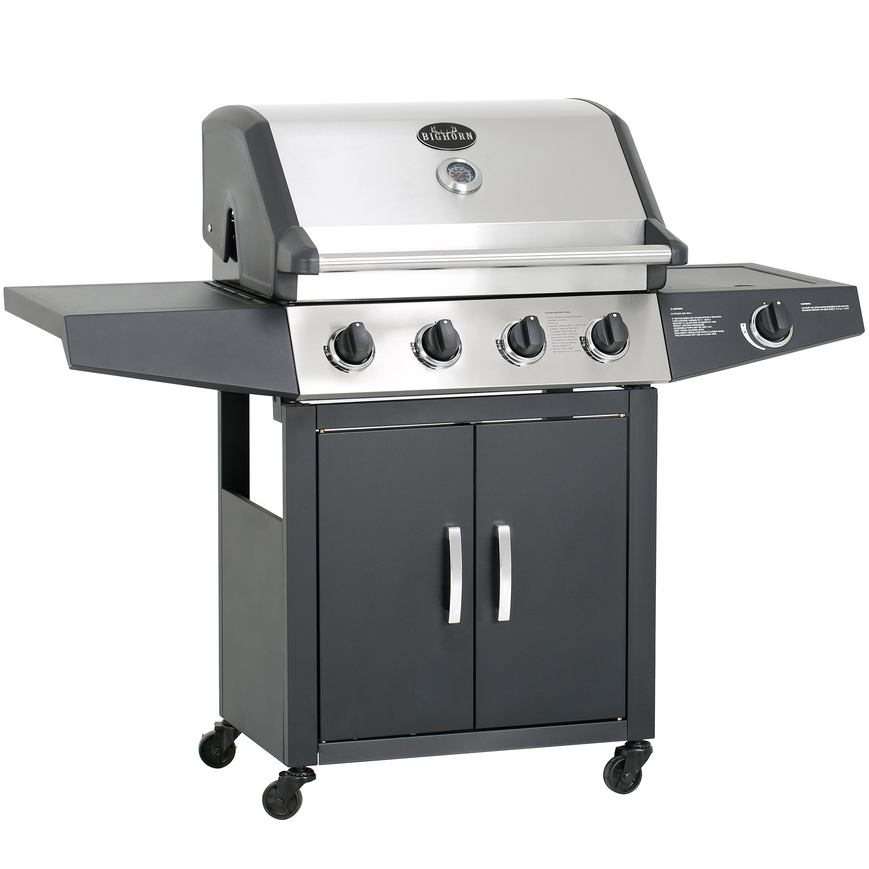 Bighorn Kaasugrilli 4 + 1 Poltinta