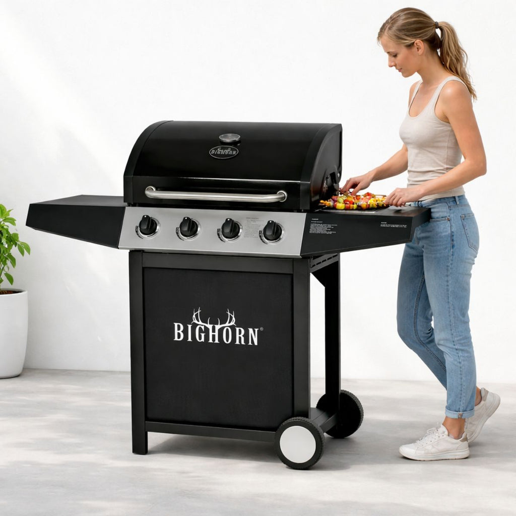 Bighorn gasolgrill med 4 brännare