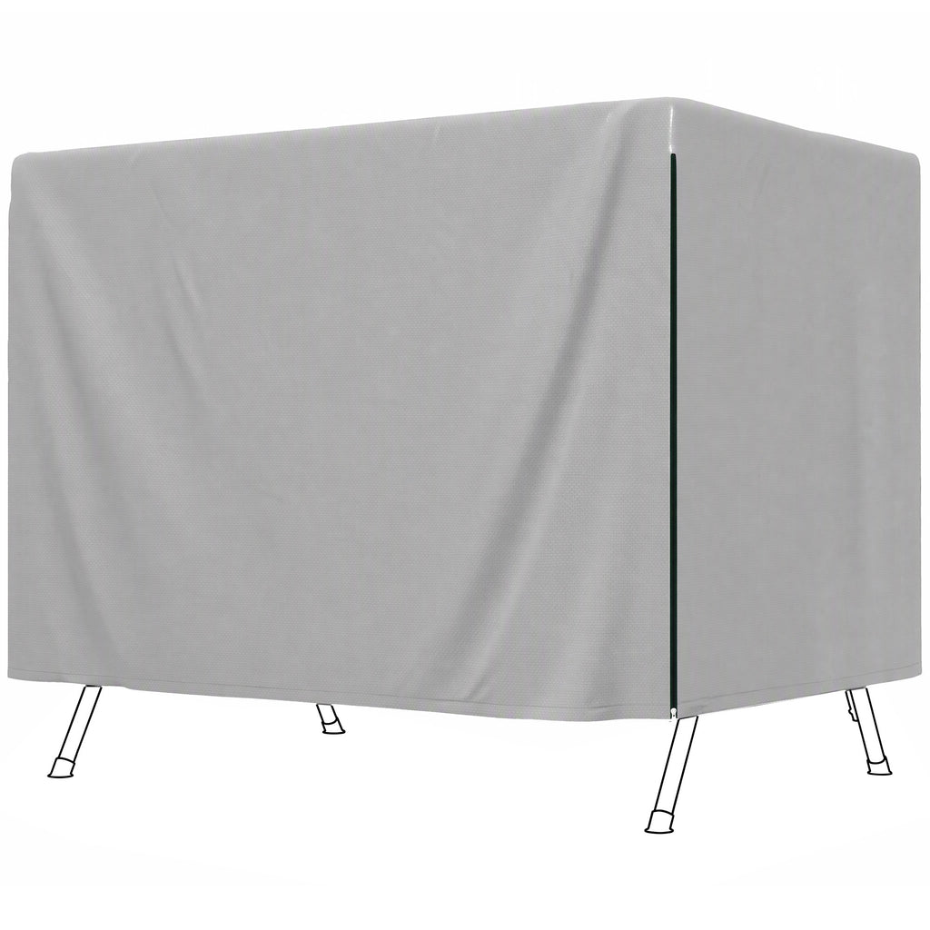 Suojapeite isoille puutarhakalusteille ja keinuille, 215 x 155 x 150 cm, harmaa