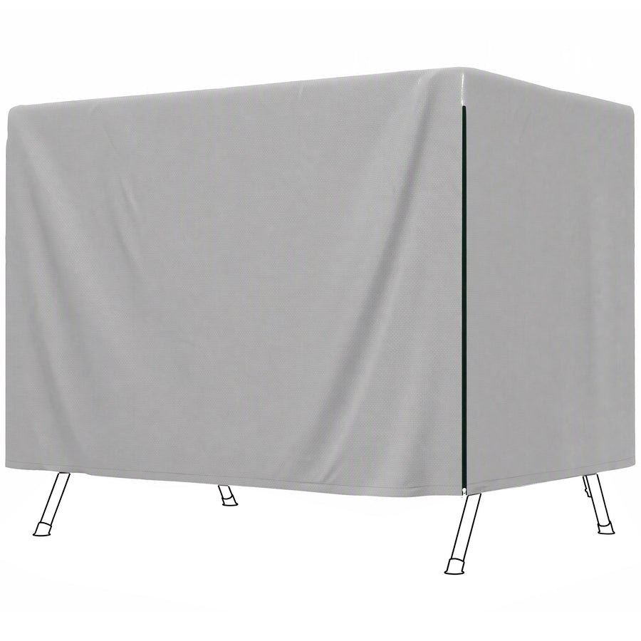 Suojapeite isoille puutarhakalusteille ja keinuille, 215 x 155 x 150 cm, harmaa