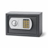 Pohjola Indoor Kassakaappi / Turvakaappi Digitaalilukolla, 31x20x20cm, Harmaa